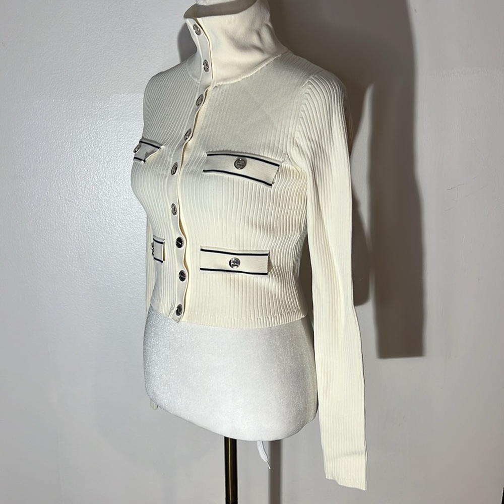 Marcia Ribbed Cardigan - Picture 4 of 8